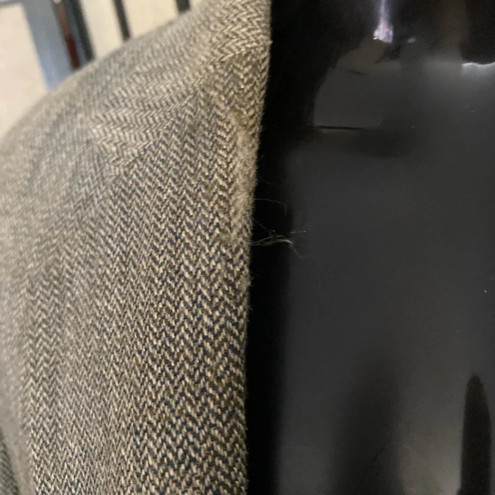 Source Unknown Brown Herringbone Sport Coat